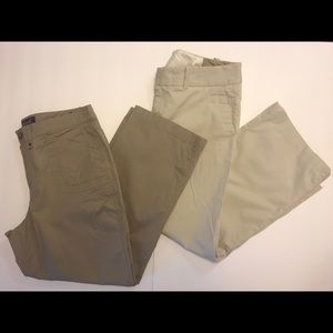 Gloria Vanderbilt  and Dockers Khakis pants